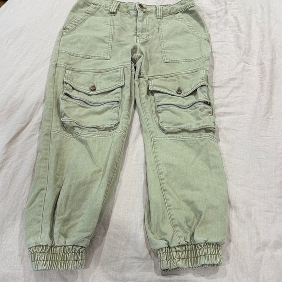 BDG Sage Green Joggers - Picture 3 of 9